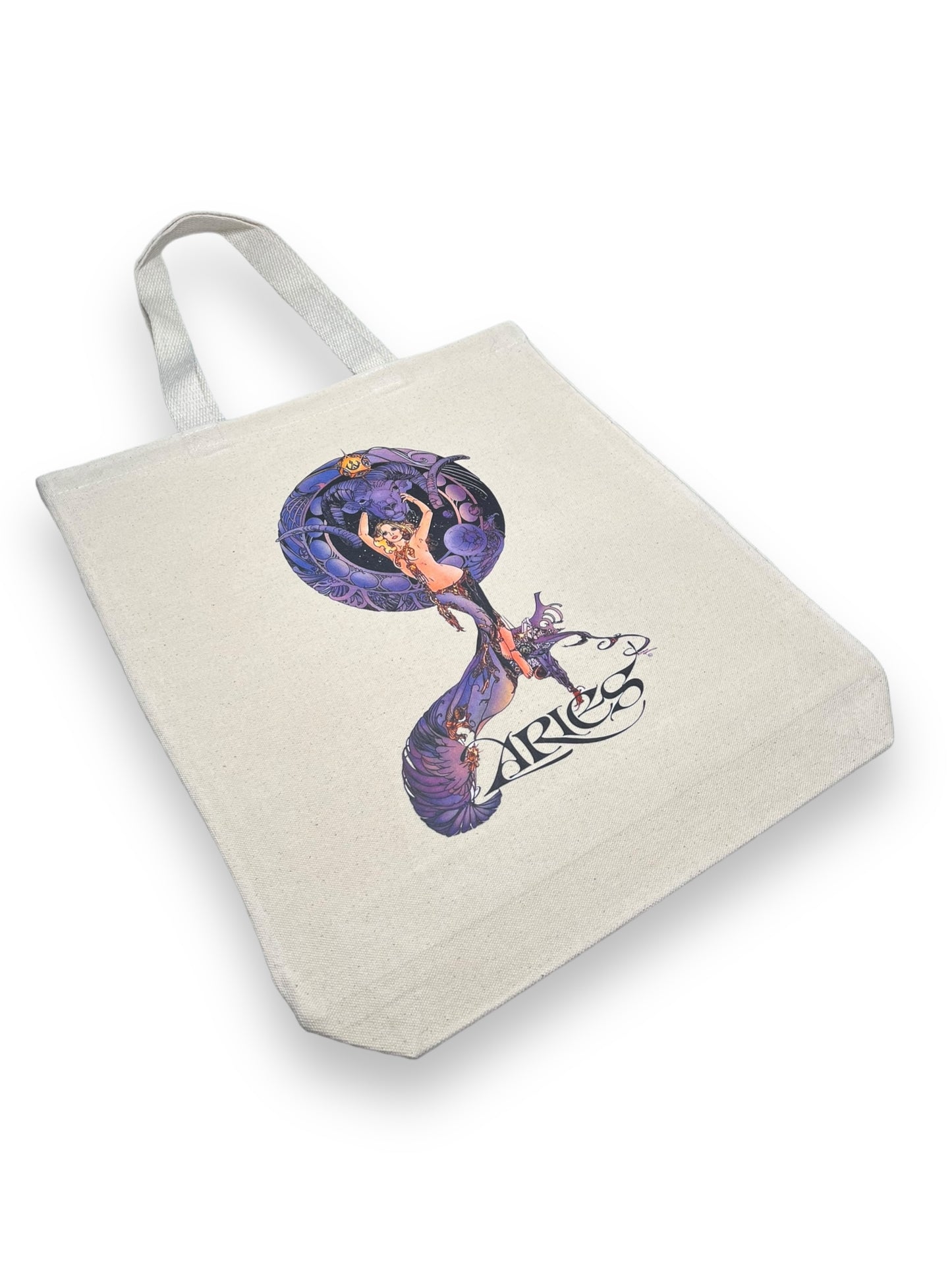 Planet Sleaze Zodiac Canvas Tote Bags Aries