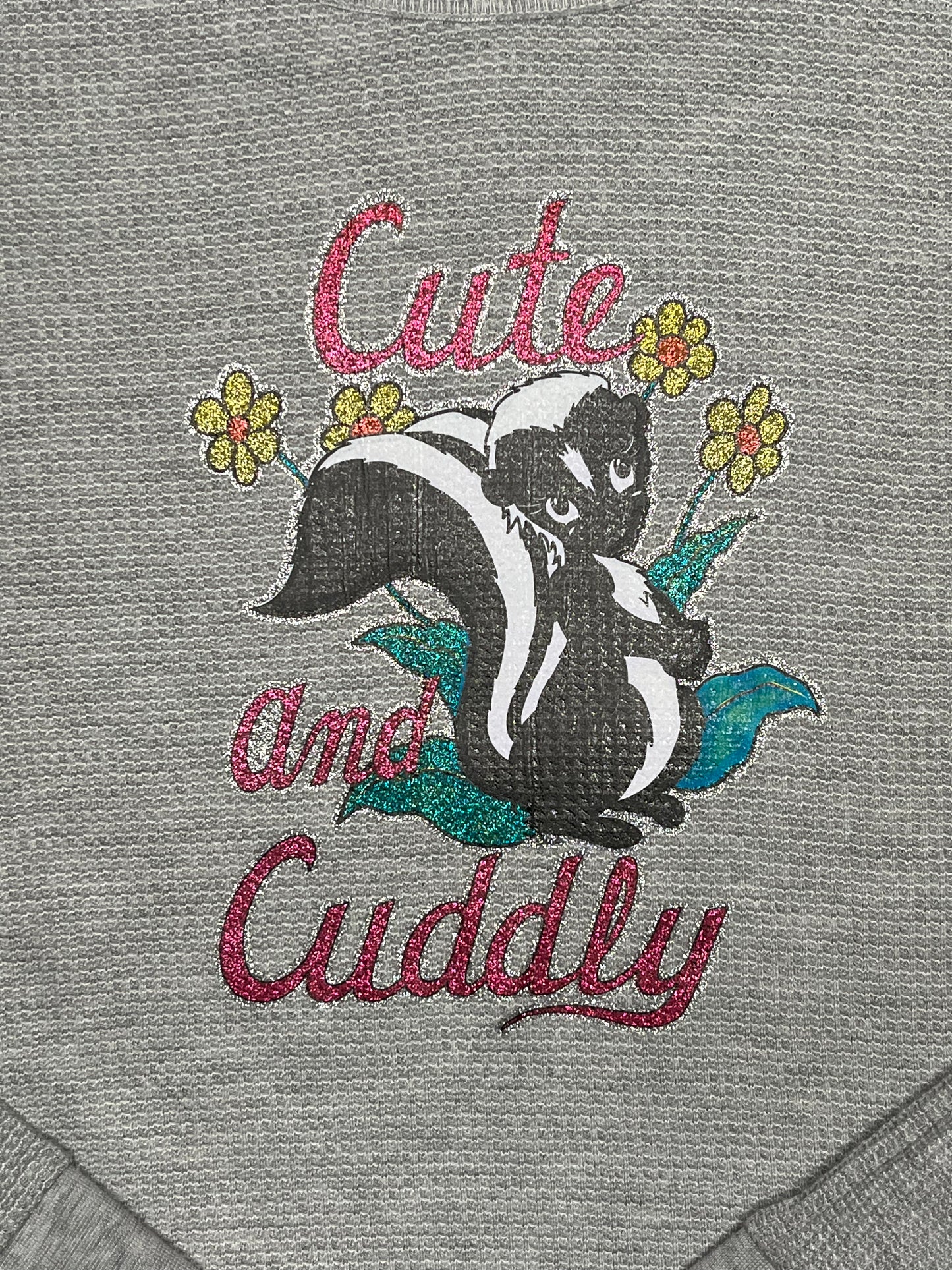 Glitter Cute and Cuddly Thermal Men's Size L
