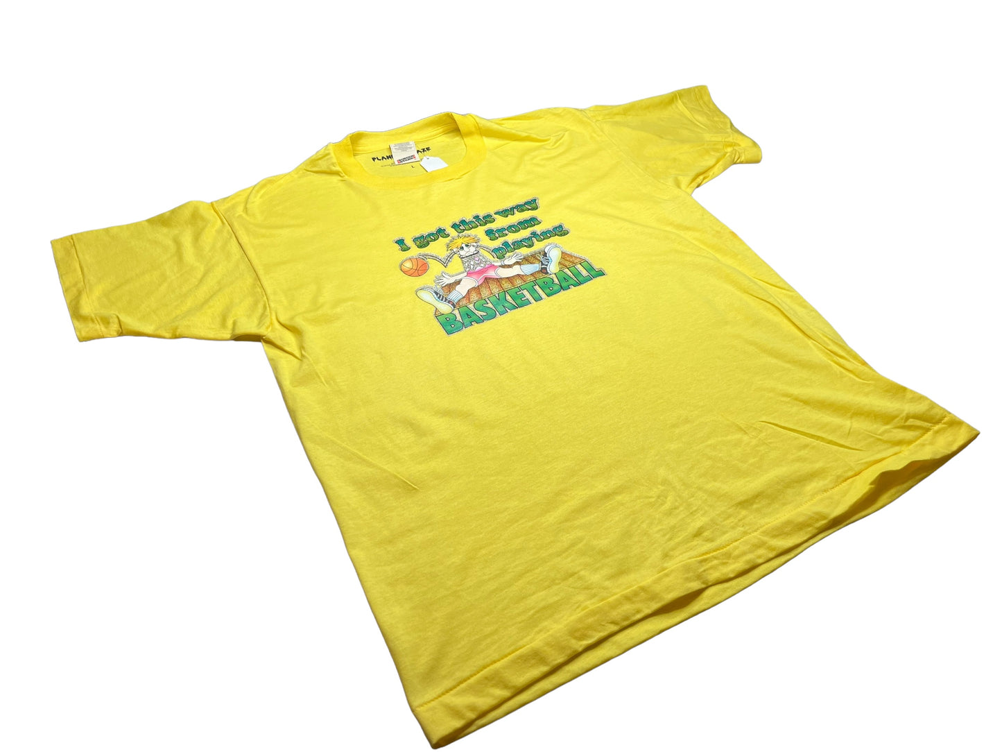 Glitter Basketball Vintage Tee