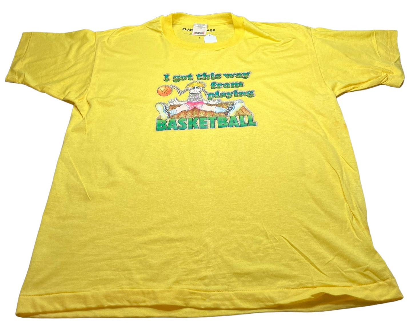 Glitter Basketball Vintage Tee