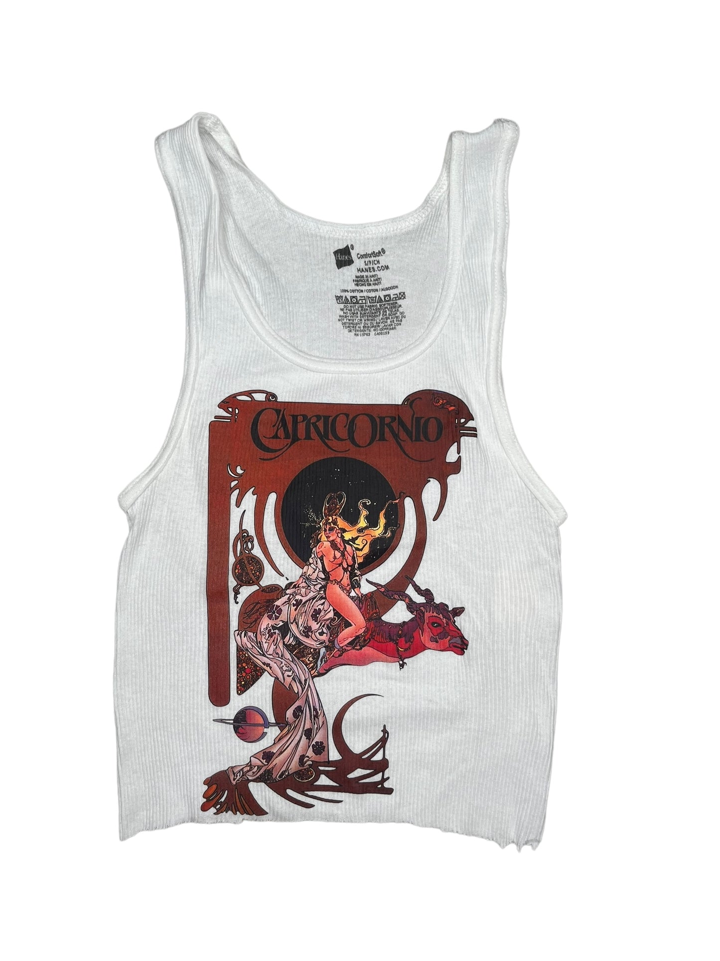 Zodiac Tanks in White - Made To Order