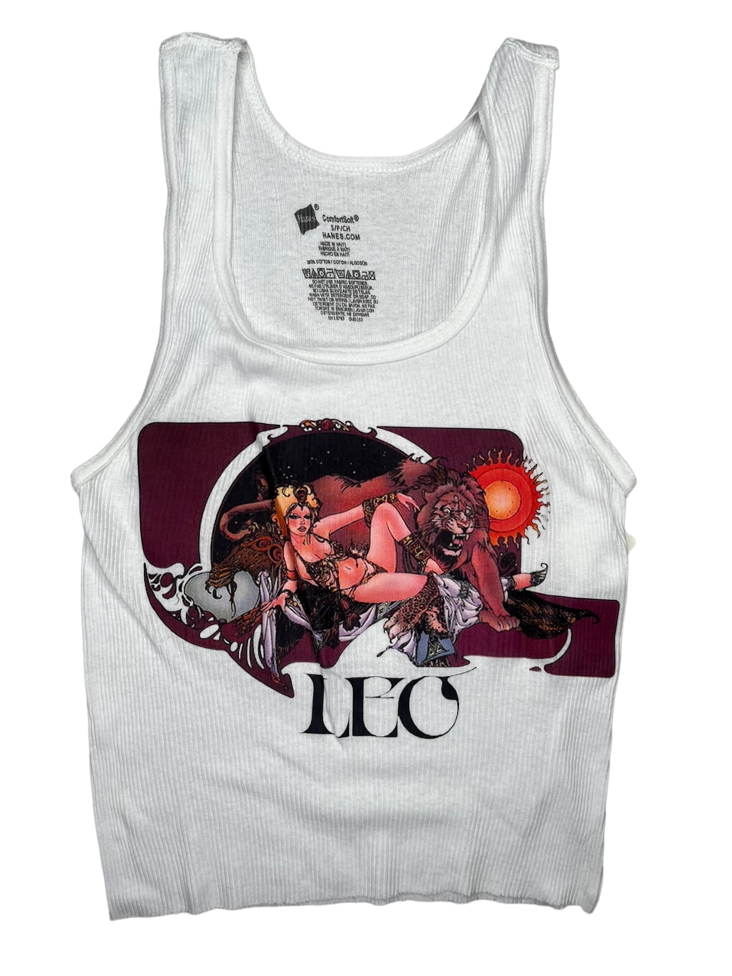 Zodiac Tanks in White - Made To Order