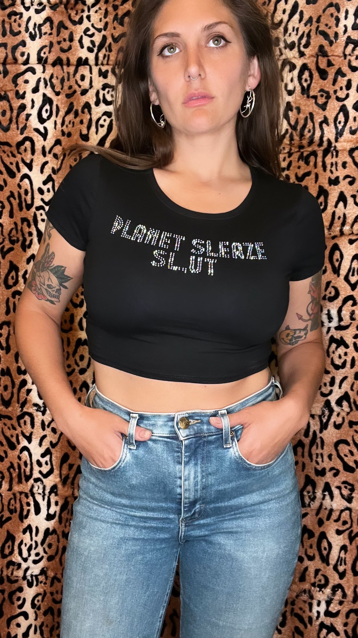 PS SL, UT Cropped Tee