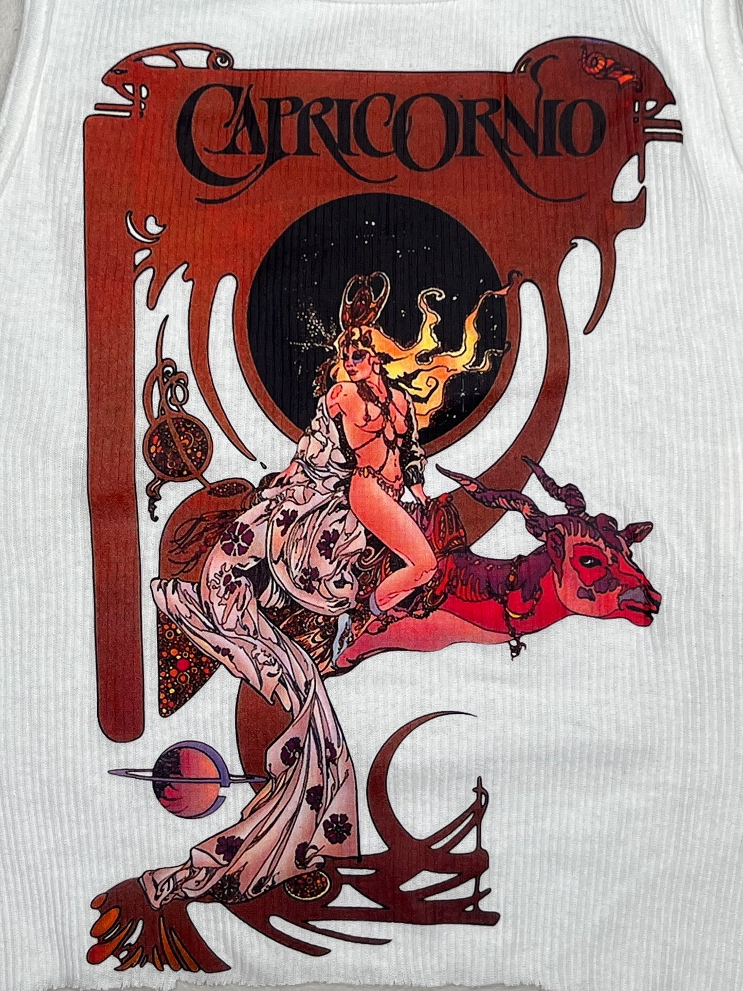 Zodiac Tanks in White - Made To Order