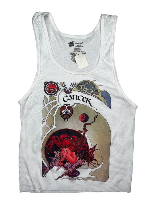 Zodiac Tanks in White - Made To Order