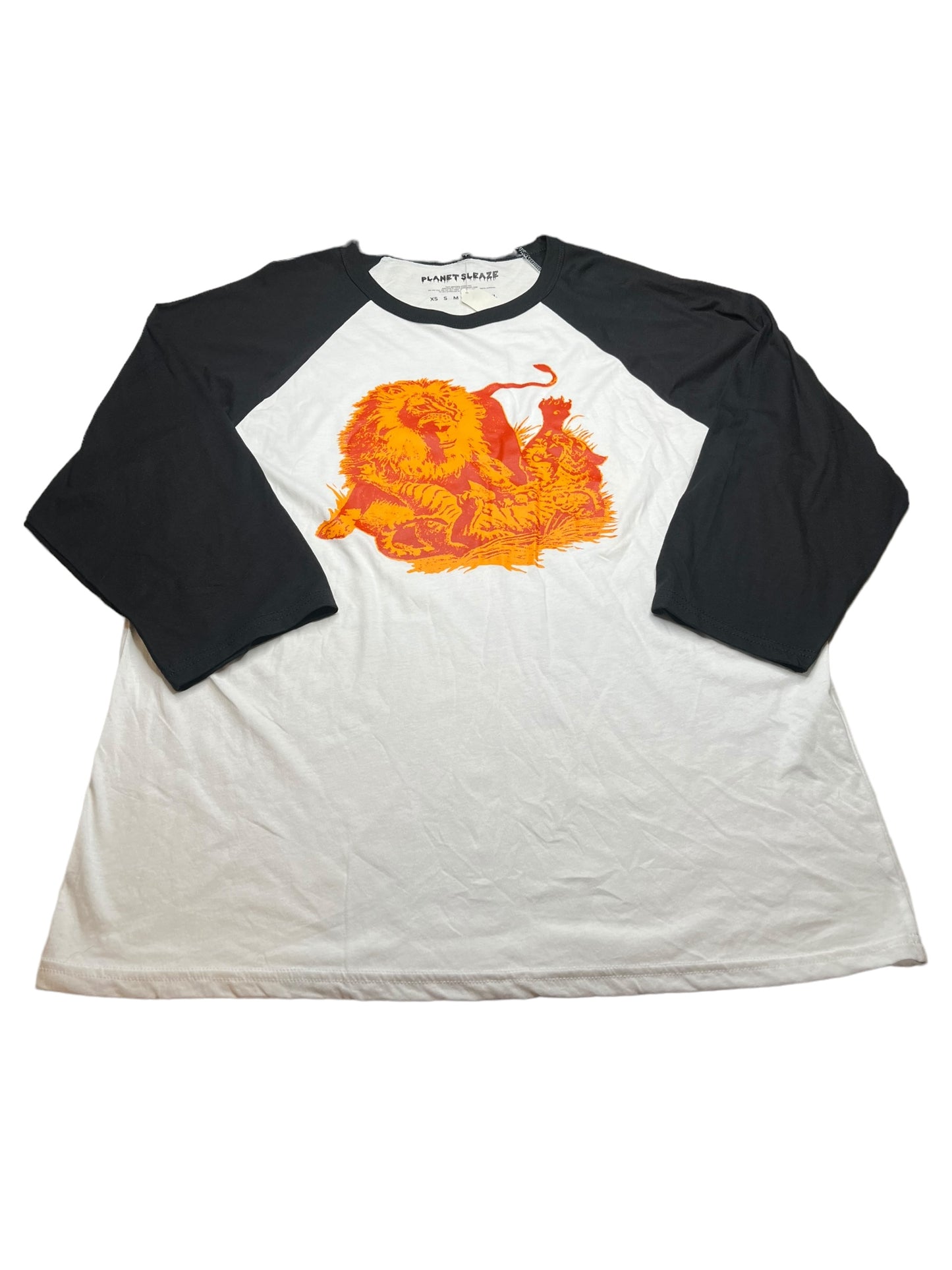 Lion vs Tiger War Raglan