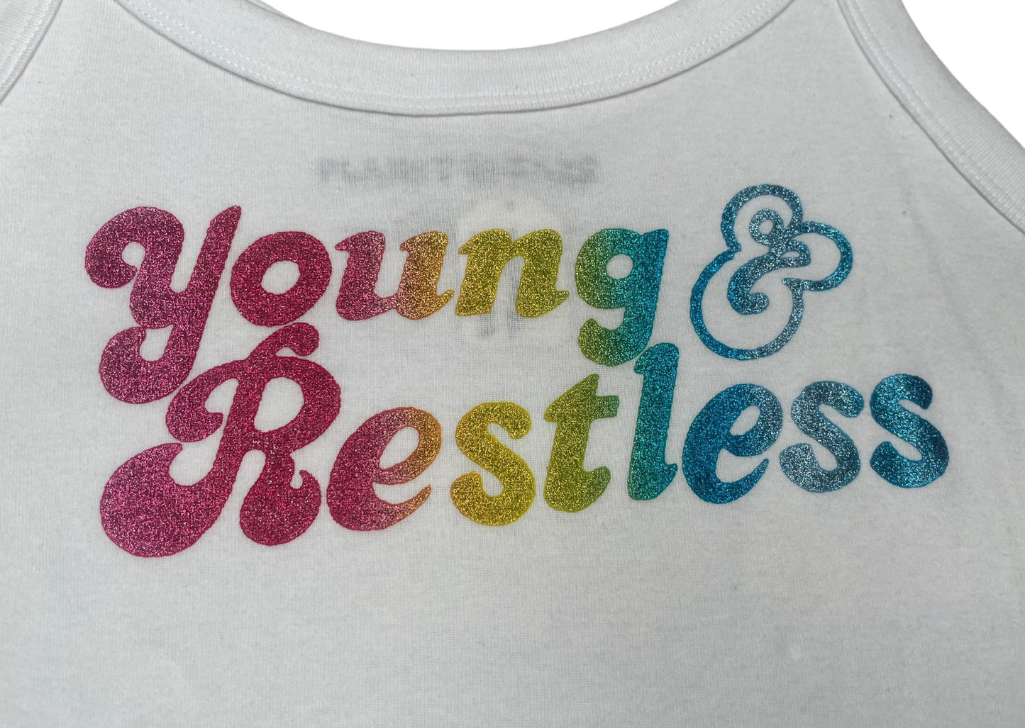 Glitter Young and Restless Tank