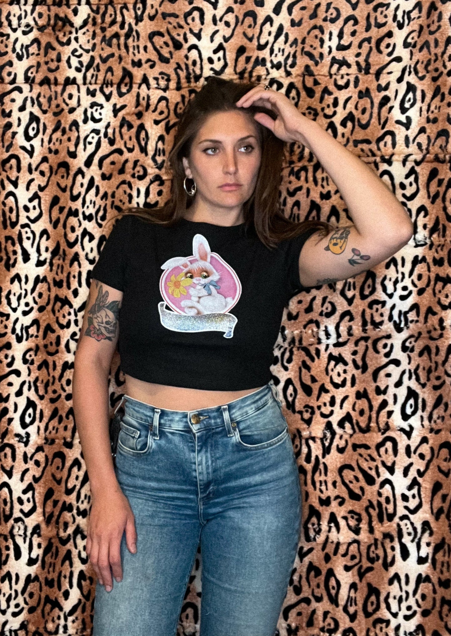 Luv Ya! Bunny Thermal Crop