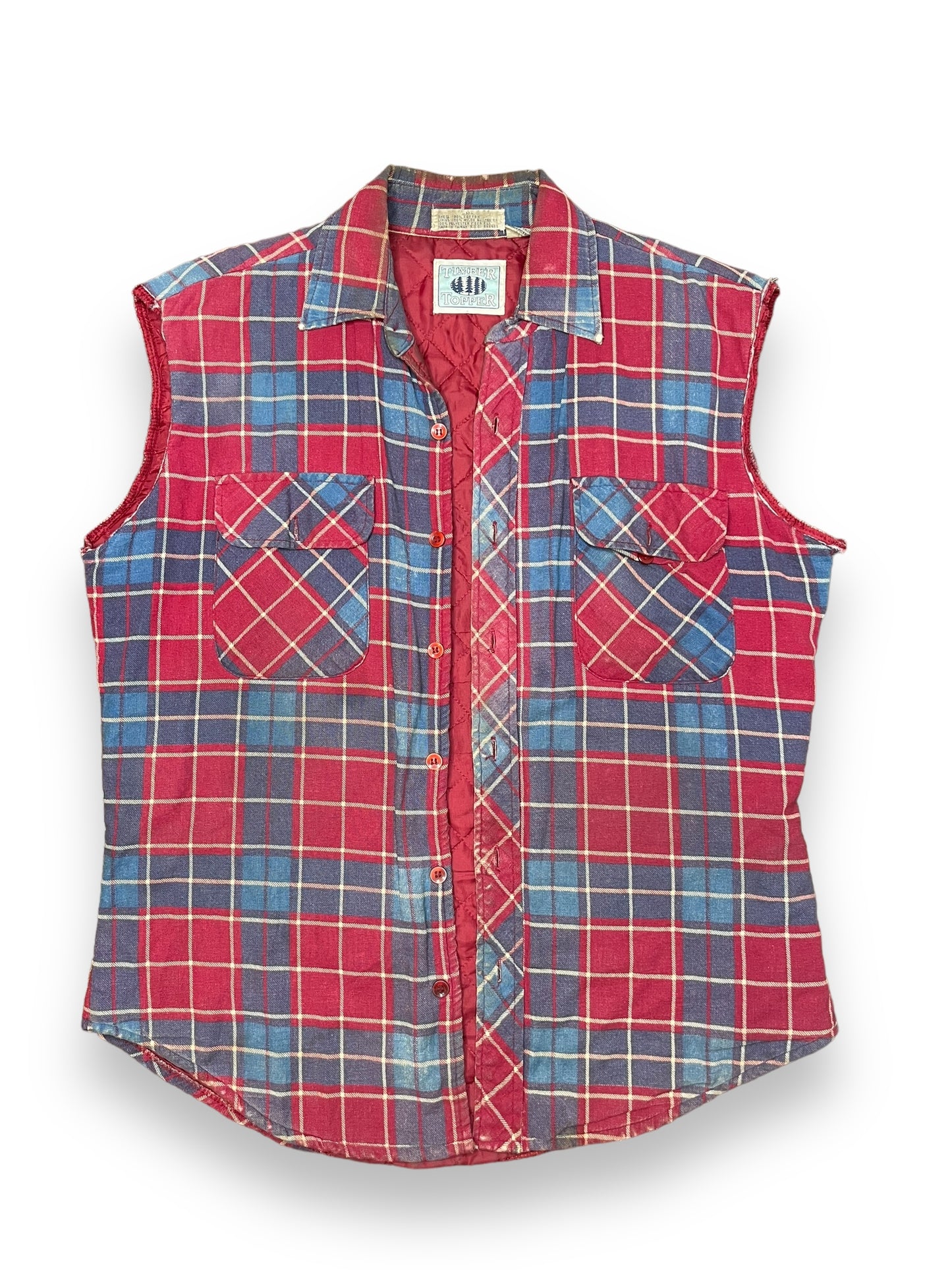 Vanner Babes on Vtg Flannel Cut-Off M