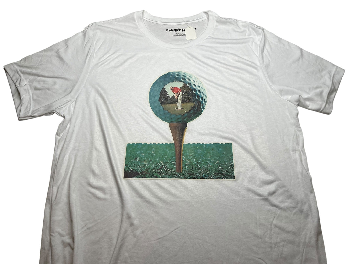 Golf Tee on Modern Tee