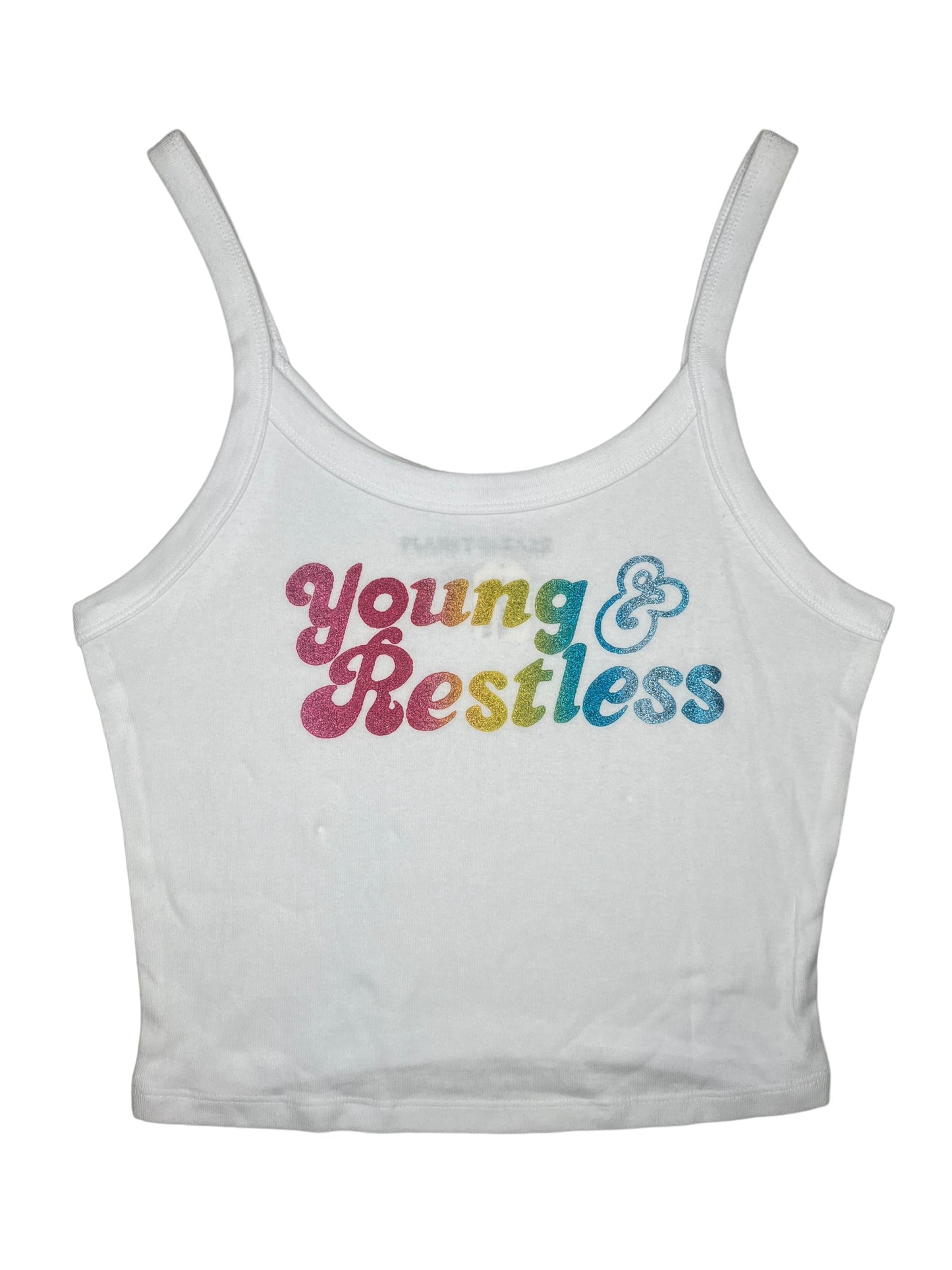 Glitter Young and Restless Tank