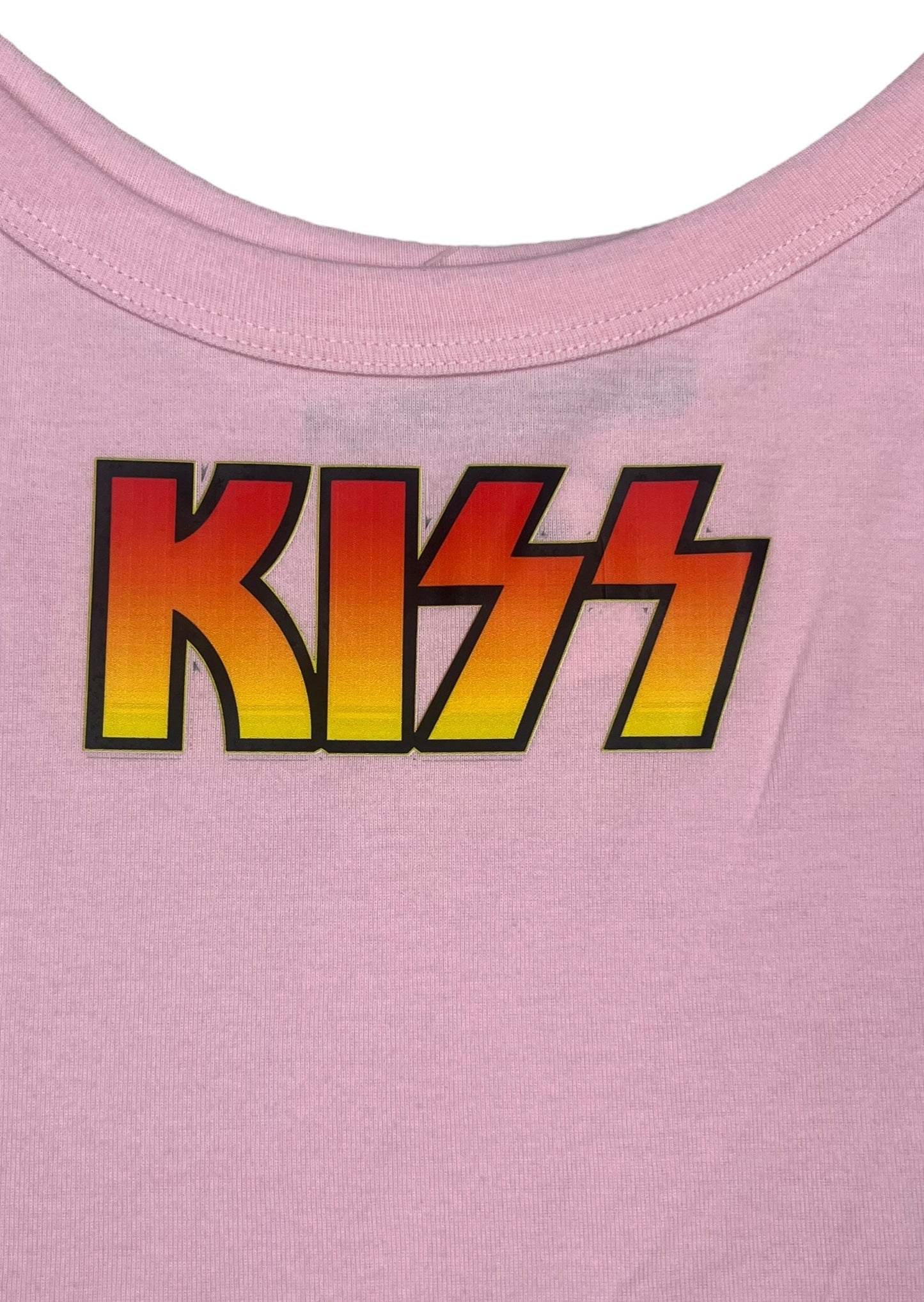 Kiss Bootleg Pink Tank