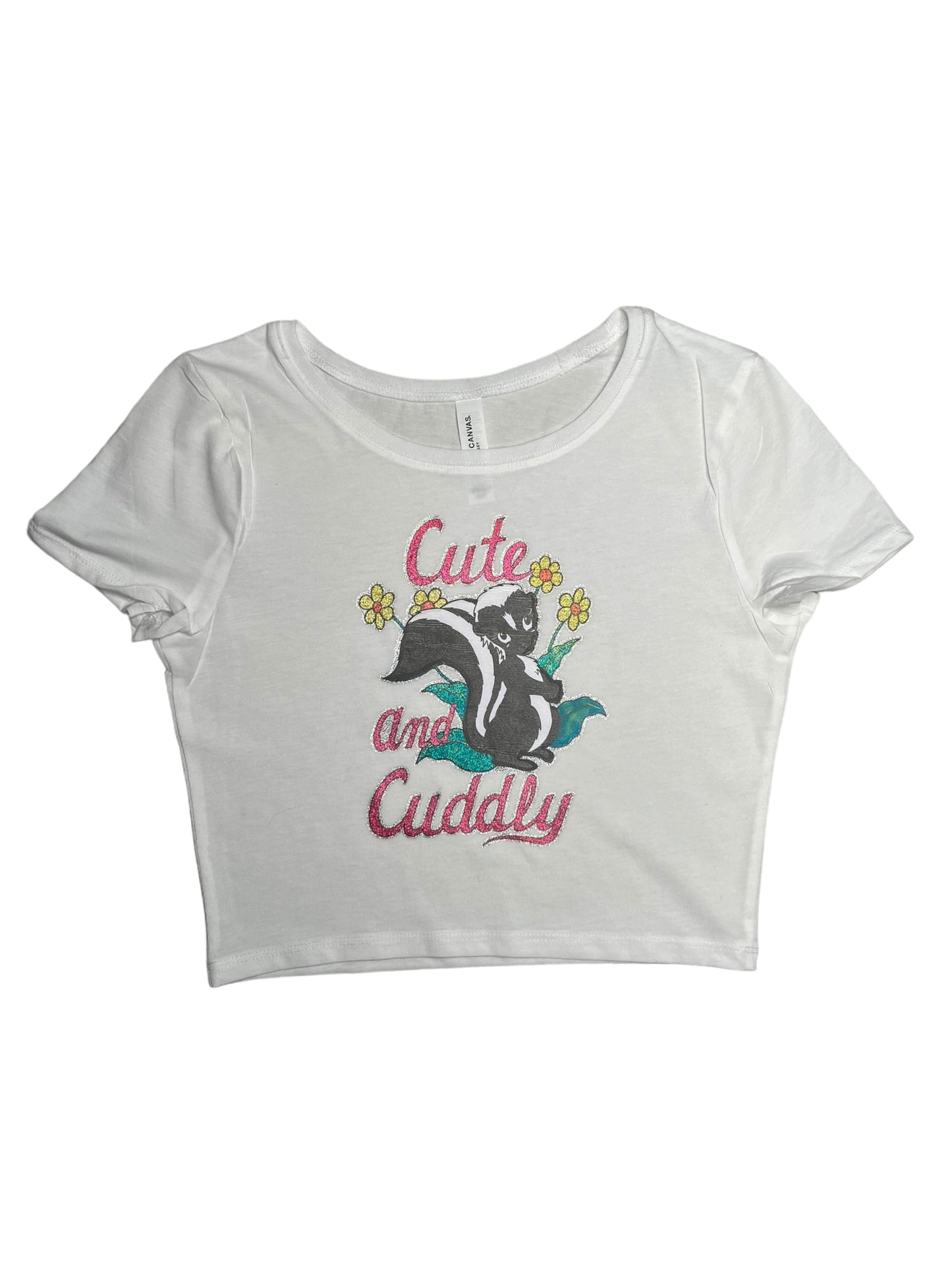 Glitter Cute and Cuddly Crop Women's XS/S