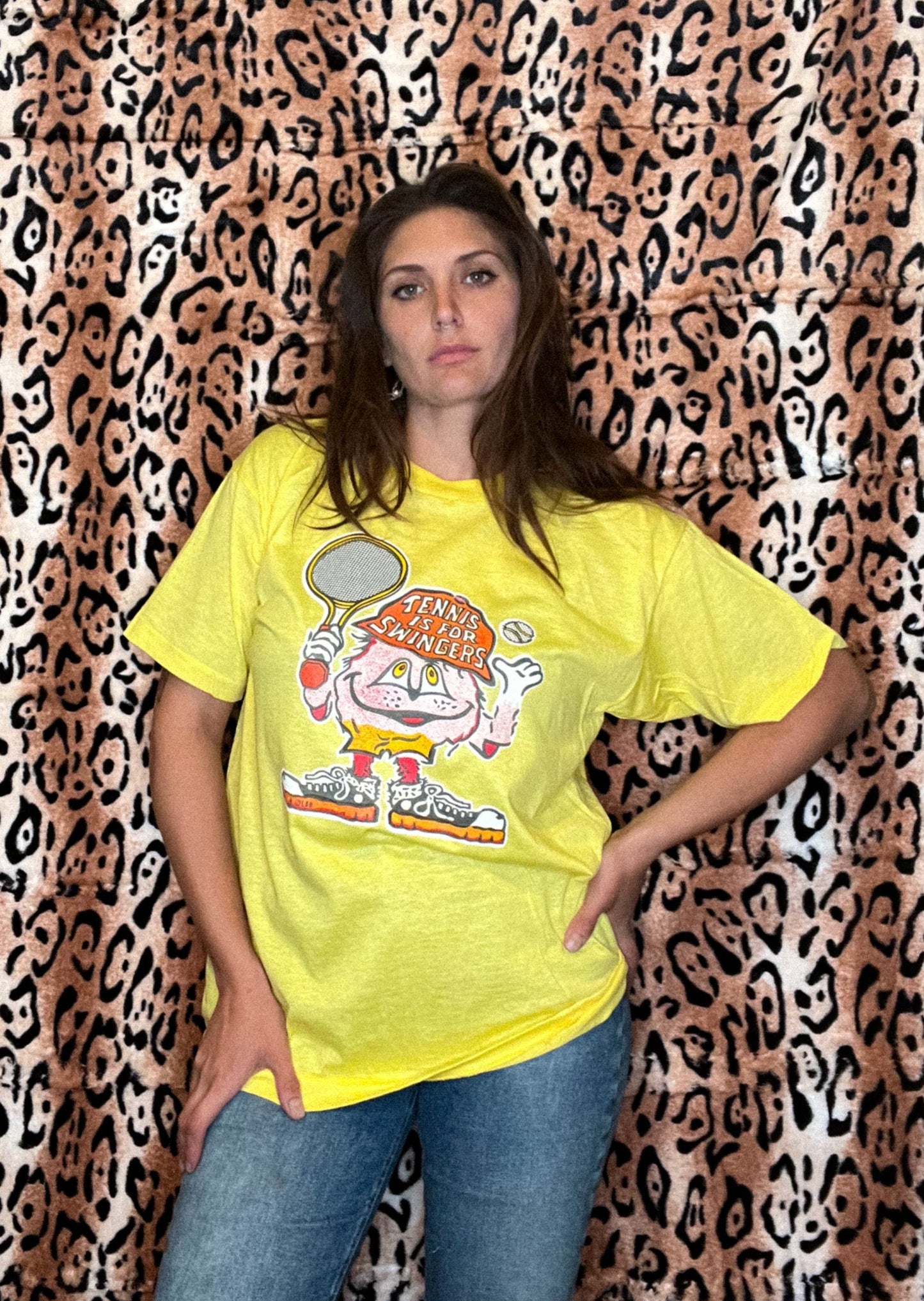 Tennis Is For Swingers Vintage Tee