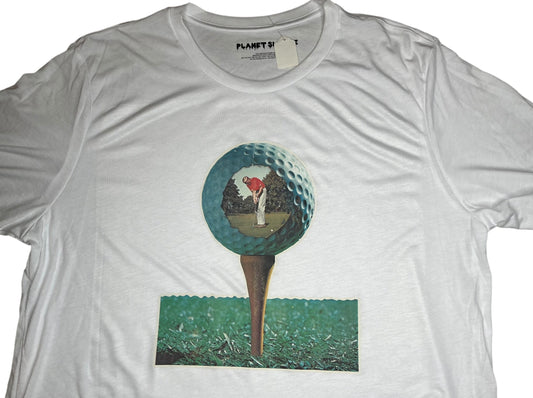 Golf Tee on Modern Tee